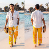 Hand Painted Rayon Pants